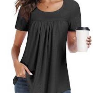 NWT JuneFish Women's  Eyelet T Shirt Hollow Casual Blouse size 4x